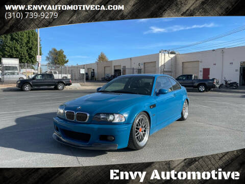 2003 BMW M3 for sale at Envy Automotive in Canoga Park CA