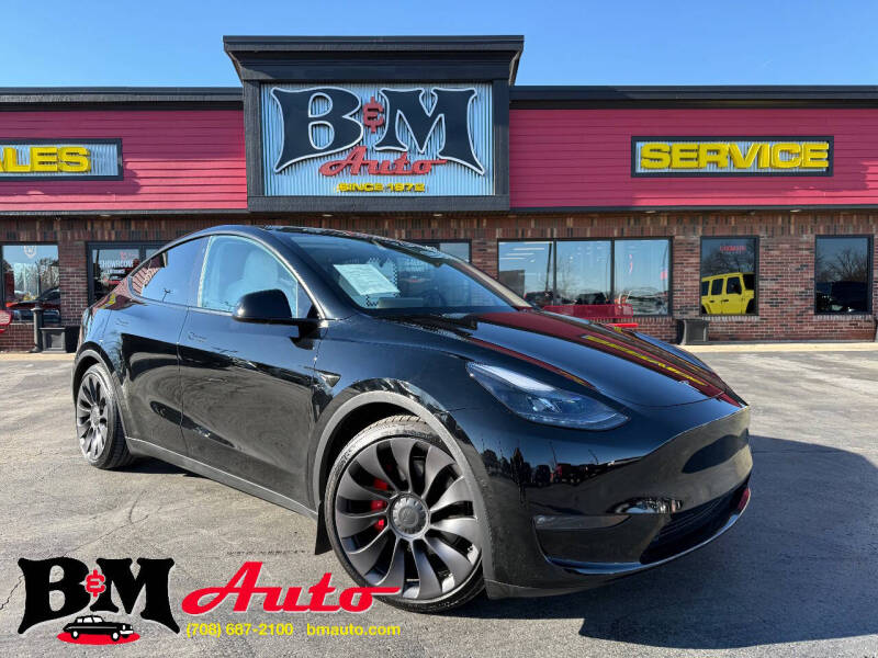 2022 Tesla Model Y for sale at B & M Auto Sales Inc. in Oak Forest IL