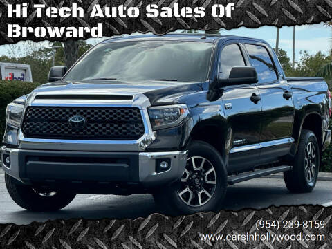 2018 Toyota Tundra for sale at Hi Tech Auto Sales Of Broward in Hollywood FL