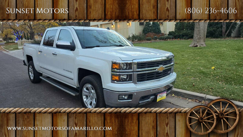 2014 Chevrolet Silverado 1500 for sale at Sunset Motors in Amarillo TX