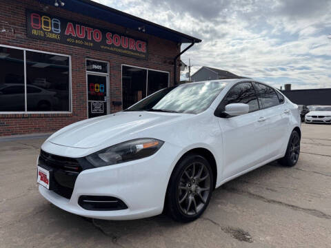 2016 Dodge Dart for sale at Auto Source in Ralston NE