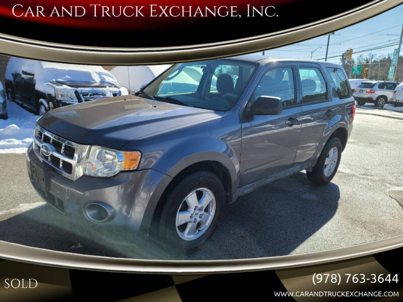 2009 Ford Escape for sale at Car and Truck Exchange, Inc. in Rowley MA