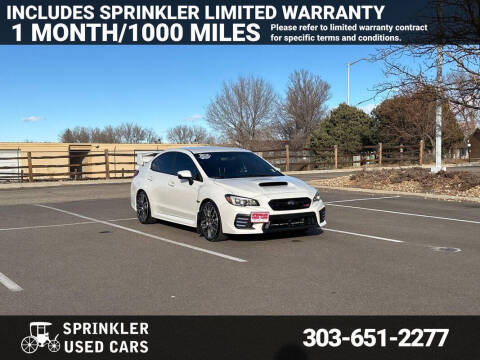 2021 Subaru WRX for sale at Sprinkler Used Cars in Longmont CO