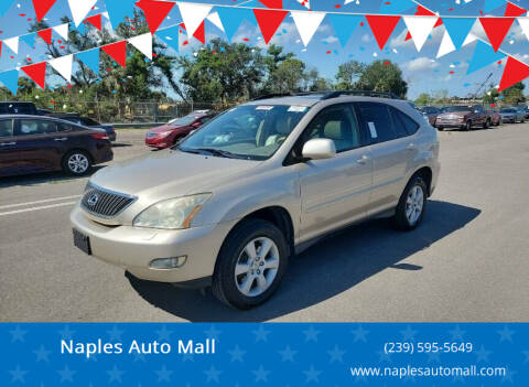 2004 Lexus RX 330 for sale at Naples Auto Mall in Naples FL