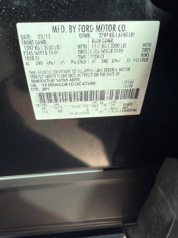 2013 Ford Explorer XLT