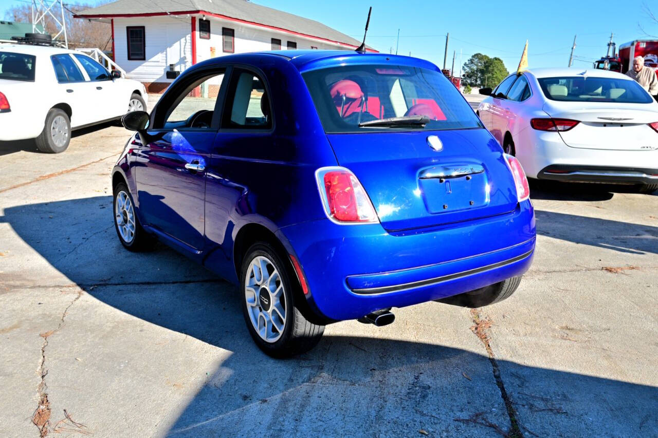 2012 FIAT 500 for sale at A1 Classic Motor Inc in Fuquay Varina, NC