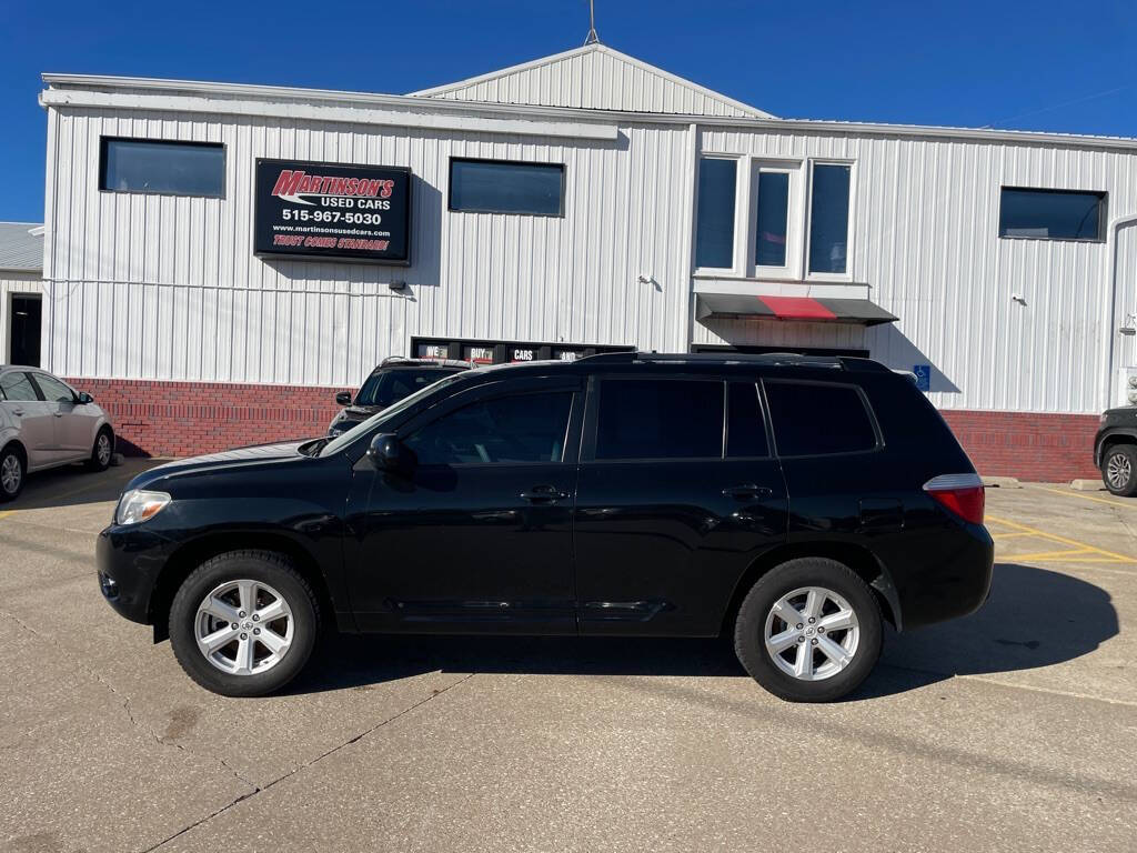 2010 Toyota Highlander for sale at Martinson's Used Cars in Altoona, IA