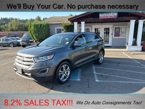 2016 Ford Edge for sale at Platinum Autos in Woodinville WA