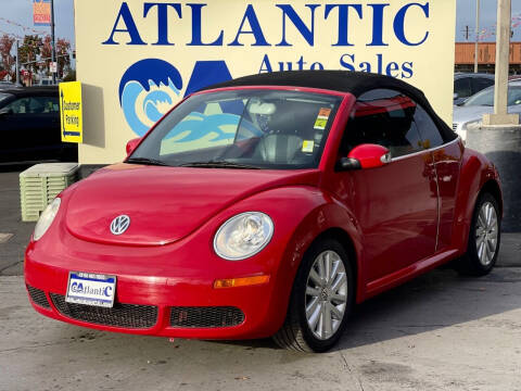 2008 Volkswagen New Beetle Convertible for sale at Atlantic Auto Sale in Sacramento CA