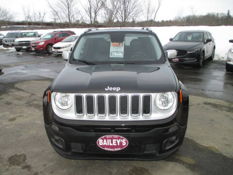 2015 Jeep Renegade for sale at Percy Bailey Auto Sales Inc in Gardiner ME