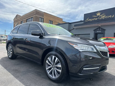 2016 Acura MDX for sale at Empire Motors in Louisville KY