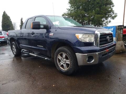 2008 Toyota Tundra for sale at M AND S CAR SALES LLC in Independence OR
