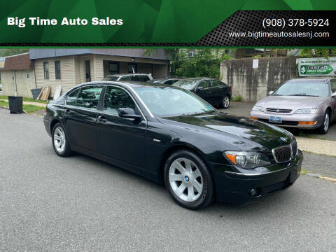2006 BMW 7 Series for sale at Big Time Auto Sales in Vauxhall NJ