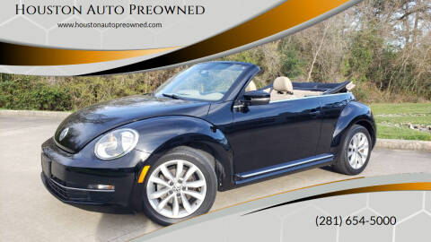 2014 Volkswagen Beetle Convertible for sale at Houston Auto Preowned in Houston TX