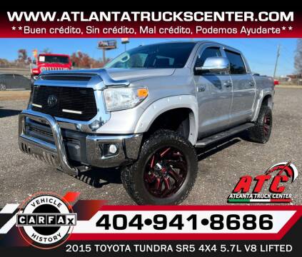 2015 Toyota Tundra for sale at ATLANTA TRUCK CENTER LLC in Doraville GA