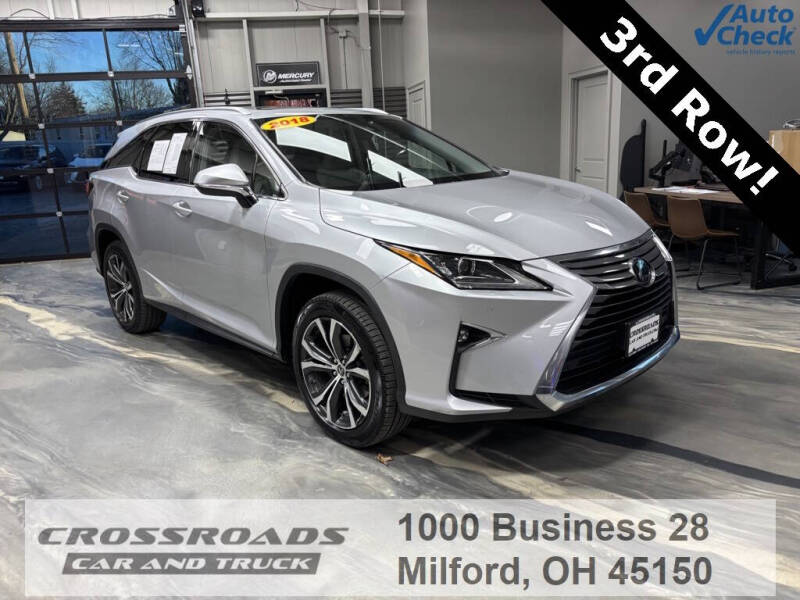 2018 Lexus RX 350L for sale at Crossroads Car and Truck - Crossroads Car & Truck - Mulberry in Milford OH