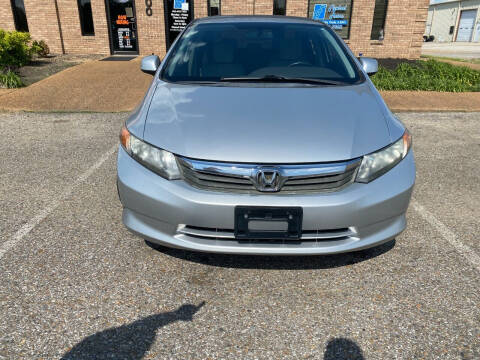 2012 Honda Civic for sale at Flywheel Motors, llc. in Olive Branch MS