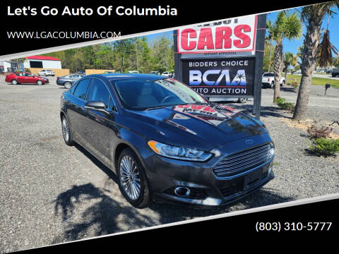 2016 Ford Fusion for sale at Let's Go Auto Of Columbia in West Columbia SC