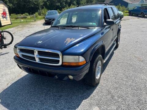 2001 Dodge Durango for sale at UpCountry Motors in Taylors SC
