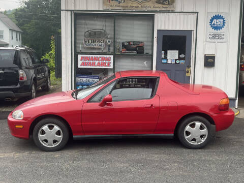 1993 Honda Civic del Sol for sale at Accurate Automotive Services in Erving MA
