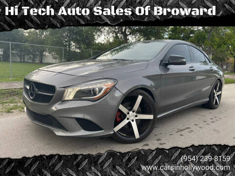 2014 Mercedes-Benz CLA for sale at Hi Tech Auto Sales Of Broward in Hollywood FL
