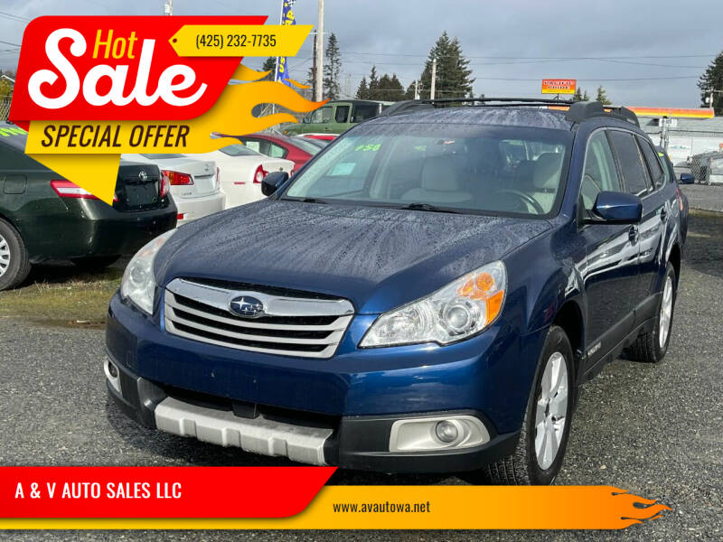 2011 Subaru Outback for sale at A & V AUTO SALES LLC in Marysville WA