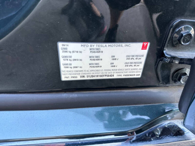 2014 Tesla Model S 85