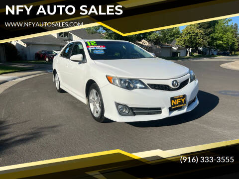 2012 Toyota Camry for sale at NFY AUTO SALES in Sacramento CA