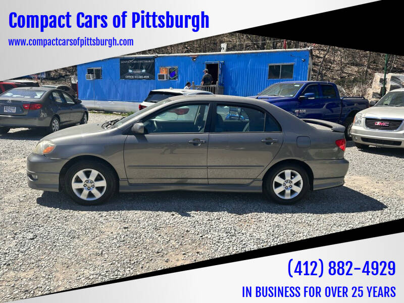 2008 Toyota Corolla for sale at Compact Cars of Pittsburgh in Pittsburgh PA
