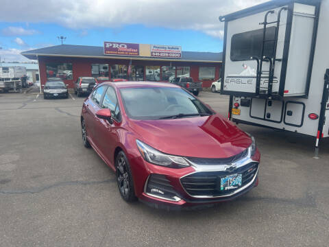 2019 Chevrolet Cruze for sale at Pro Motors in Roseburg OR