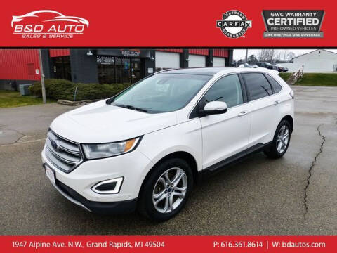 2015 Ford Edge for sale at B&D Auto Sales Inc in Grand Rapids MI