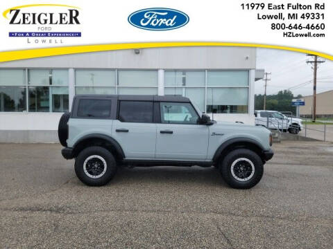 2022 Ford Bronco for sale at Zeigler Ford of Plainwell- Jeff Bishop - Zeigler Ford of Lowell in Lowell MI