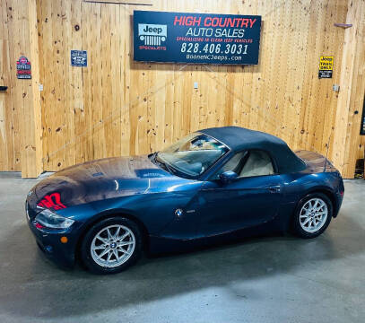 2005 BMW Z4 for sale at Boone NC Jeeps-High Country Auto Sales in Boone NC