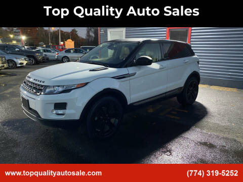 2014 Land Rover Range Rover Evoque for sale at Top Quality Auto Sales in Westport MA