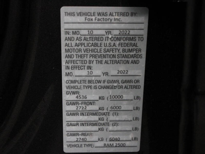 2022 RAM 2500 Laramie