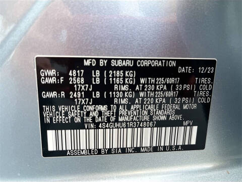 2024 Subaru Crosstrek Wilderness