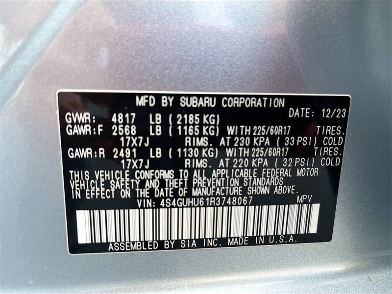 2024 Subaru Crosstrek Wilderness