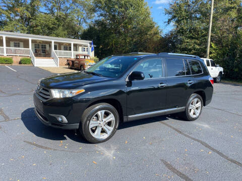 2011 Toyota Highlander for sale at Dorsey Auto Sales in Anderson SC