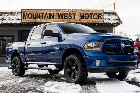 2016 RAM 1500 for sale at MOUNTAIN WEST MOTOR LLC in Logan UT