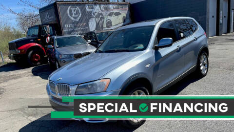 2013 BMW X3 for sale at ELITE MOTORS in West Haven CT