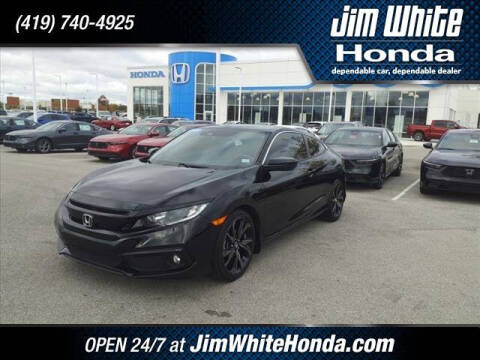 2019 Honda Civic for sale at The Credit Miracle Network Team at Jim White Honda in Maumee OH