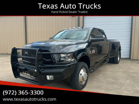 2018 RAM 3500 for sale at Texas Auto Trucks in Wylie TX
