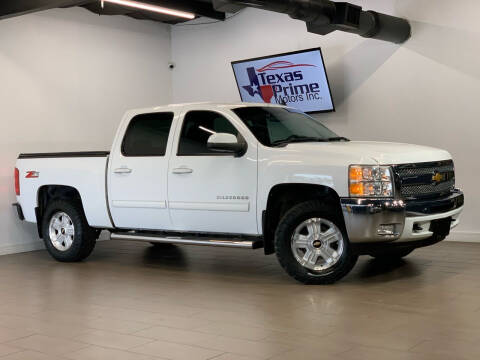 2012 Chevrolet Silverado 1500 for sale at Texas Prime Motors in Houston TX