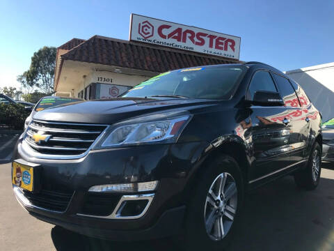 2015 Chevrolet Traverse for sale at CARSTER in Huntington Beach CA