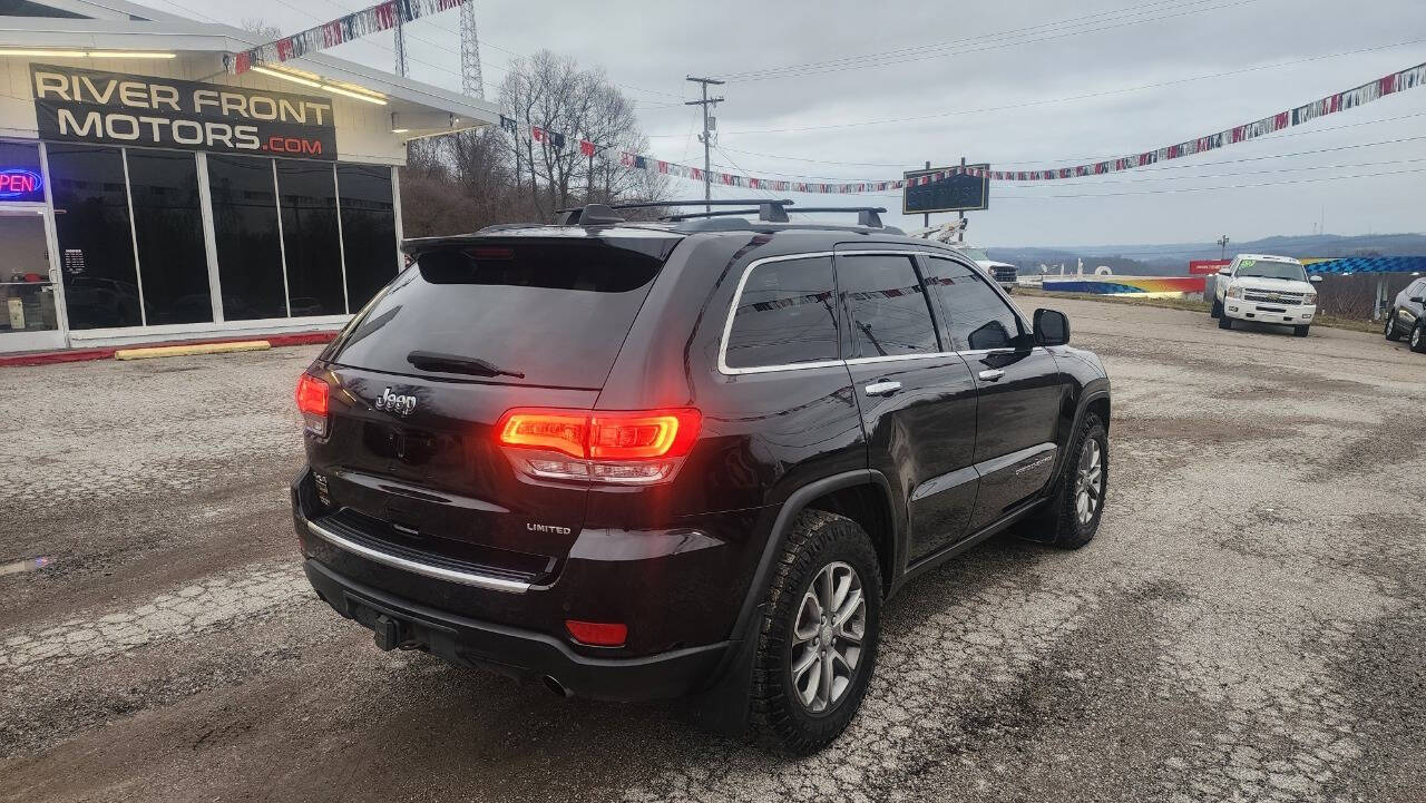 2014 Jeep Grand Cherokee for sale at River Front Motors in Saint Clairsville, OH