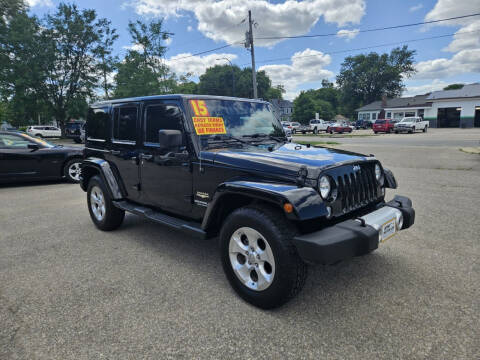 2015 Jeep Wrangler Unlimited for sale at RPM Motor Company in Waterloo IA