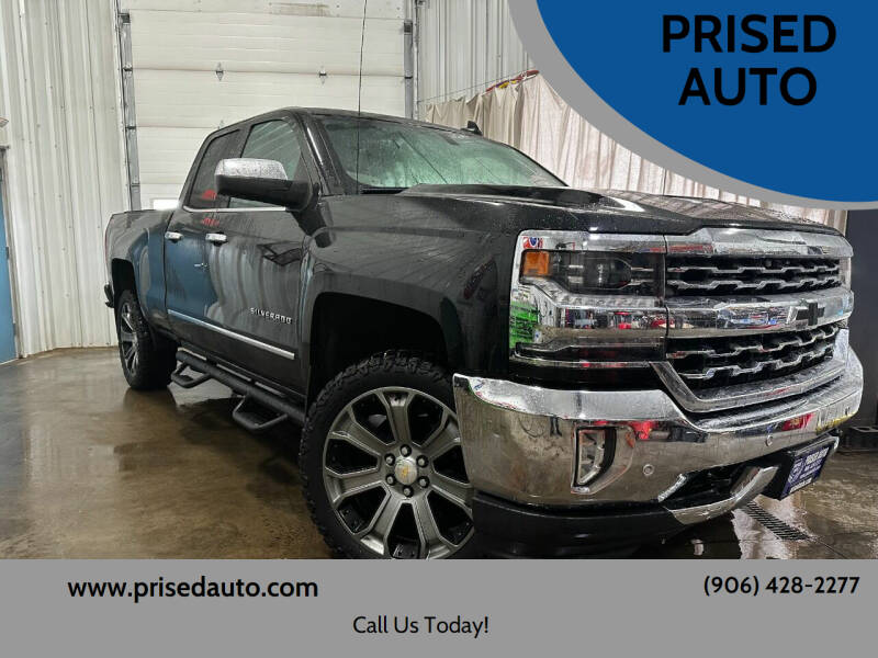 2017 Chevrolet Silverado 1500 for sale at PRISED AUTO in Gladstone MI