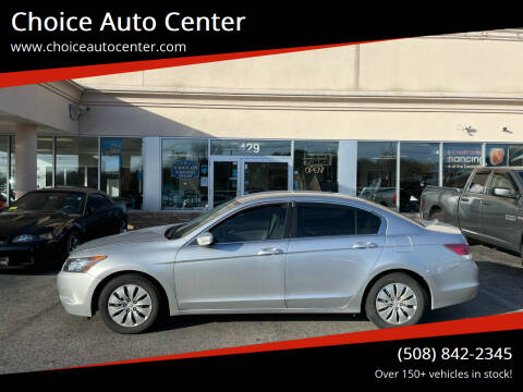 2009 Honda Accord for sale at Choice Auto Center in Shrewsbury MA