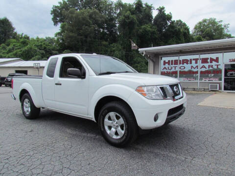 2013 Nissan Frontier for sale at Hibriten Auto Mart in Lenoir NC