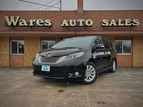 2015 Toyota Sienna for sale at Wares Auto Sales INC in Traverse City MI